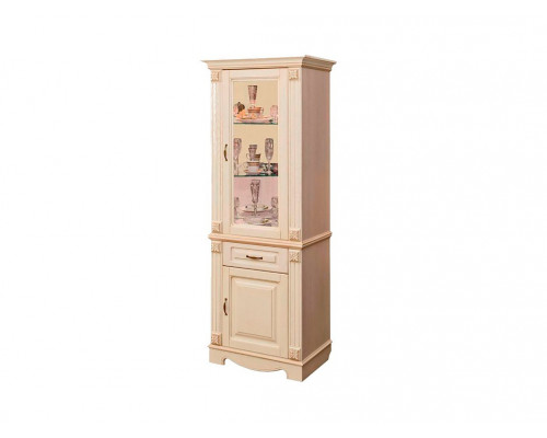 Шкаф с витриной Венеция 120 П